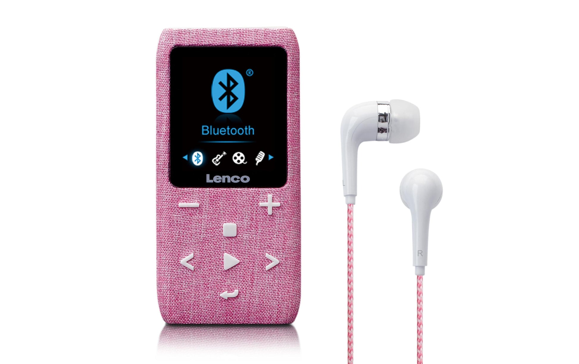 Lenco Xemio-861 – Hi-Res-Player, 8 GB, Bluetooth, UKW – Rosa