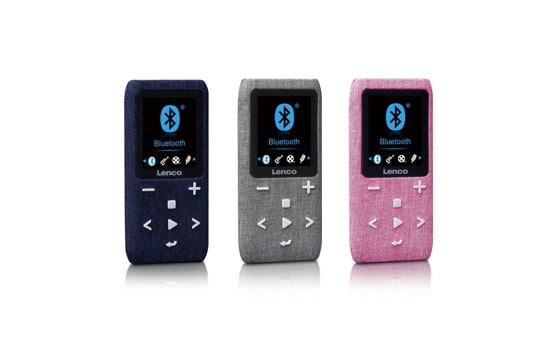 Lenco Xemio-861 – Hi-Res-Player (DAP) – 8 GB, microSD bis 64 GB, Bluetooth, UKW – Blau
