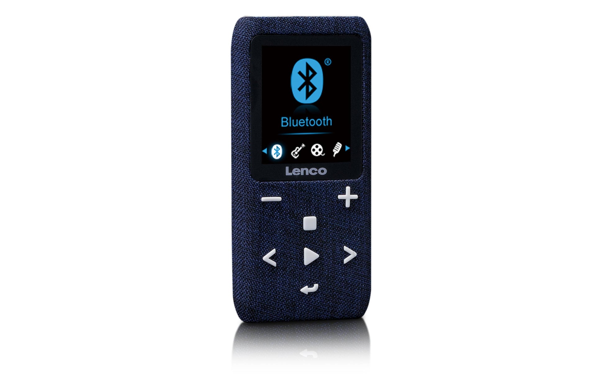 Lenco Xemio-861 – Hi-Res-Player (DAP) – 8 GB, microSD bis 64 GB, Bluetooth, UKW – Blau