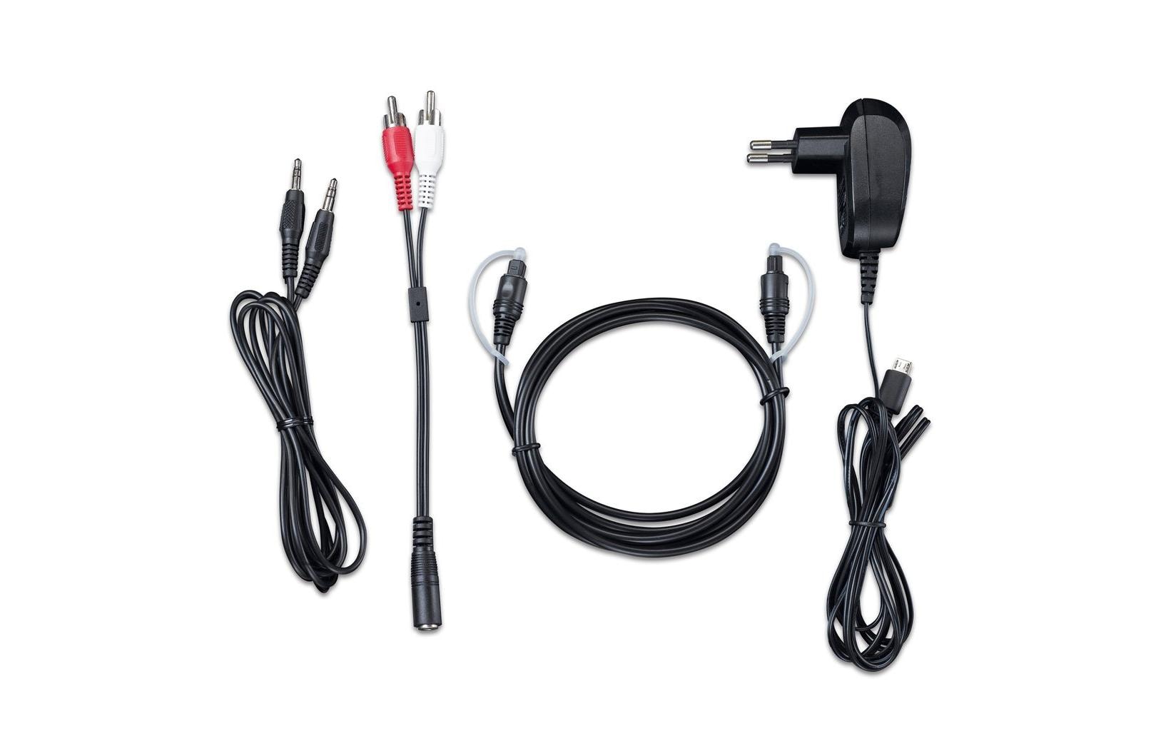 Lenco HPW-400 In-Ear Kopfhörer – Stereo, Kabel + BT, Schwarz