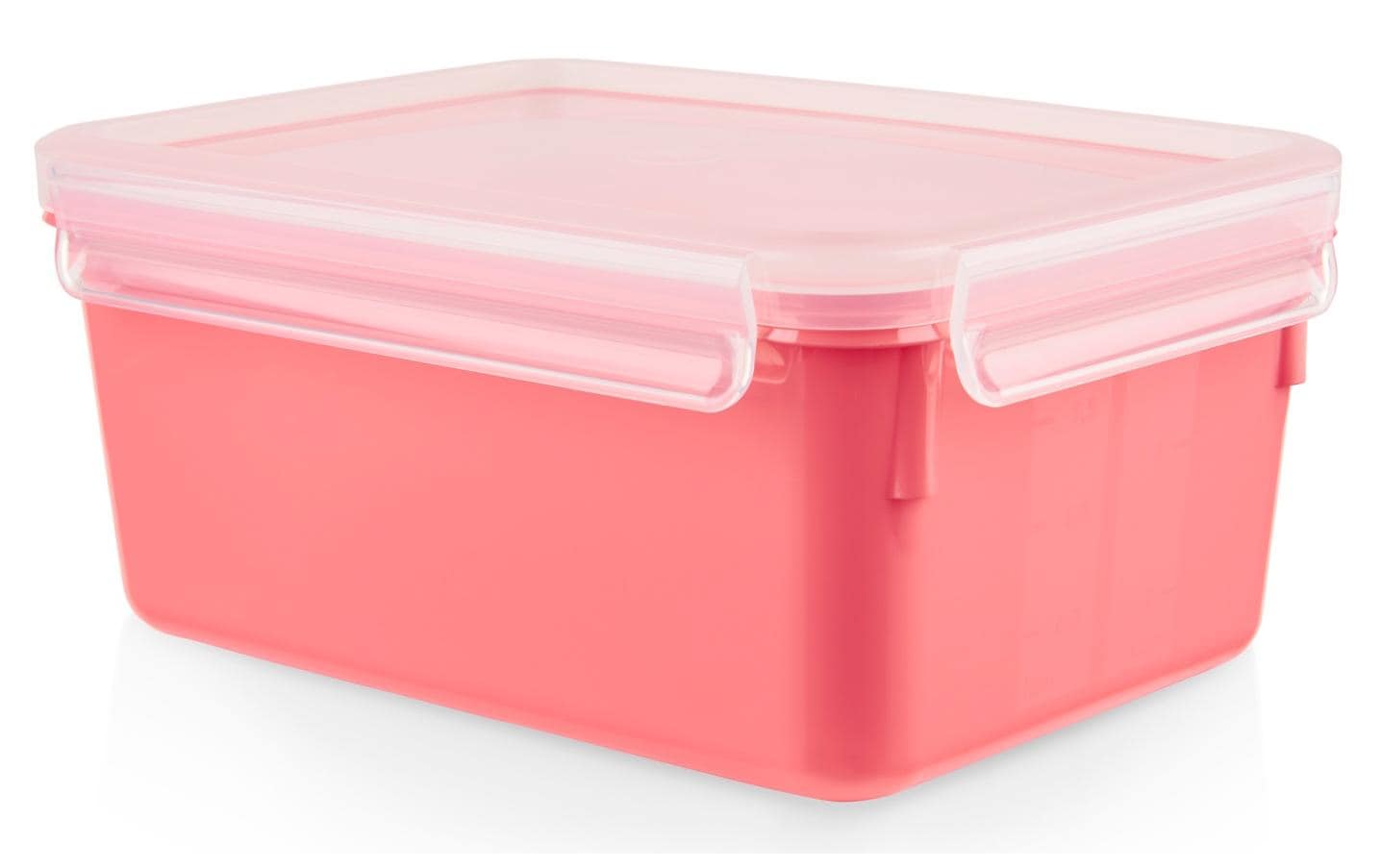 EMSA Vorratsdose 2,2 l, 22,5 × 16,3 × 9,9 cm, Polypropylen (PP)/Thermoplastisches Elastomer (TPE), Rot