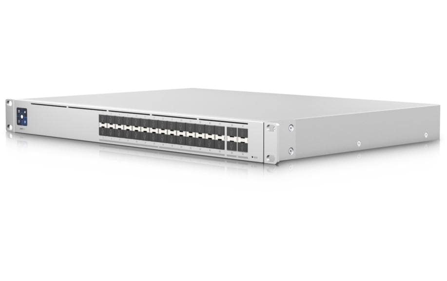 Ubiquiti UniFi Switch Pro Aggregation – Managed L3 Switch – 28× SFP+, 4× SFP28, 19", 1U
