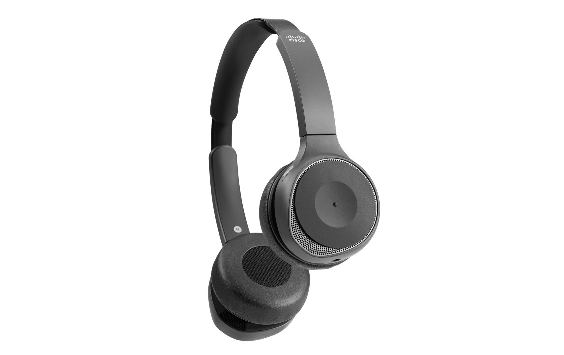 Cisco 730 – Duo On-Ear Headset – USB-A, Kabellos – Carbon-Schwarz
