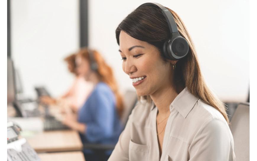 Cisco 730 – Duo On-Ear Headset – USB-A, Kabellos – Carbon-Schwarz