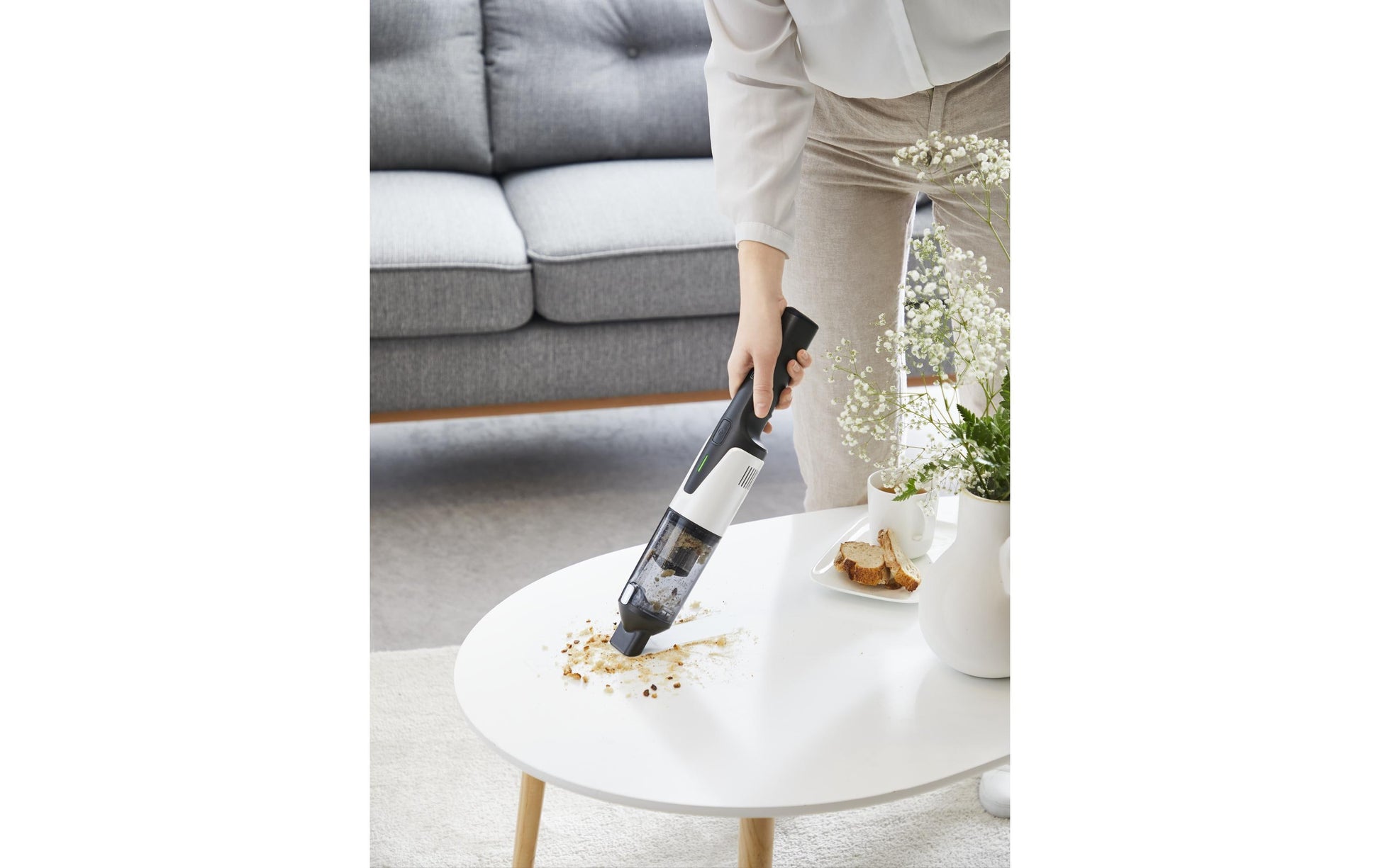 Rowenta Handstaubsauger X-Touch AC9736 – 585 W, 0,2 l, Akkubetrieb, 2 Aufsätze