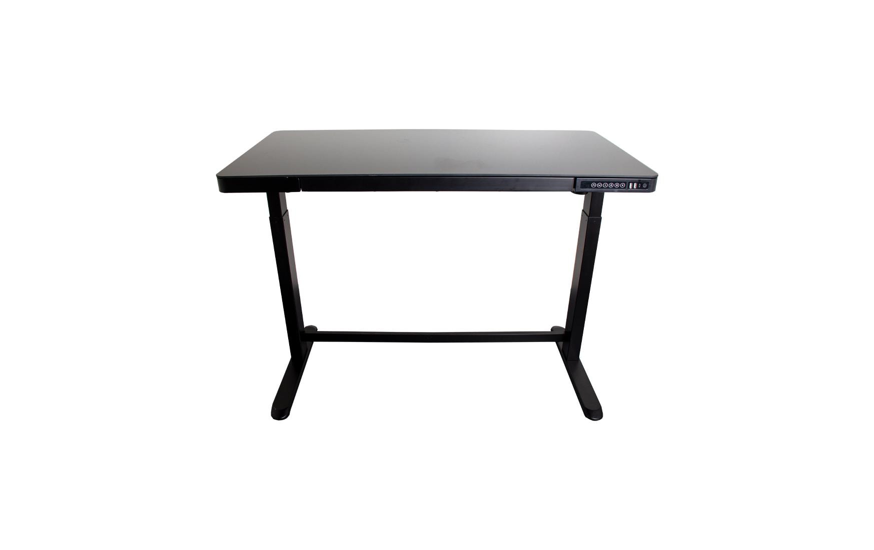 Contini Stehtisch – 60 × 121 cm – Schwarz – Höhenverstellbar