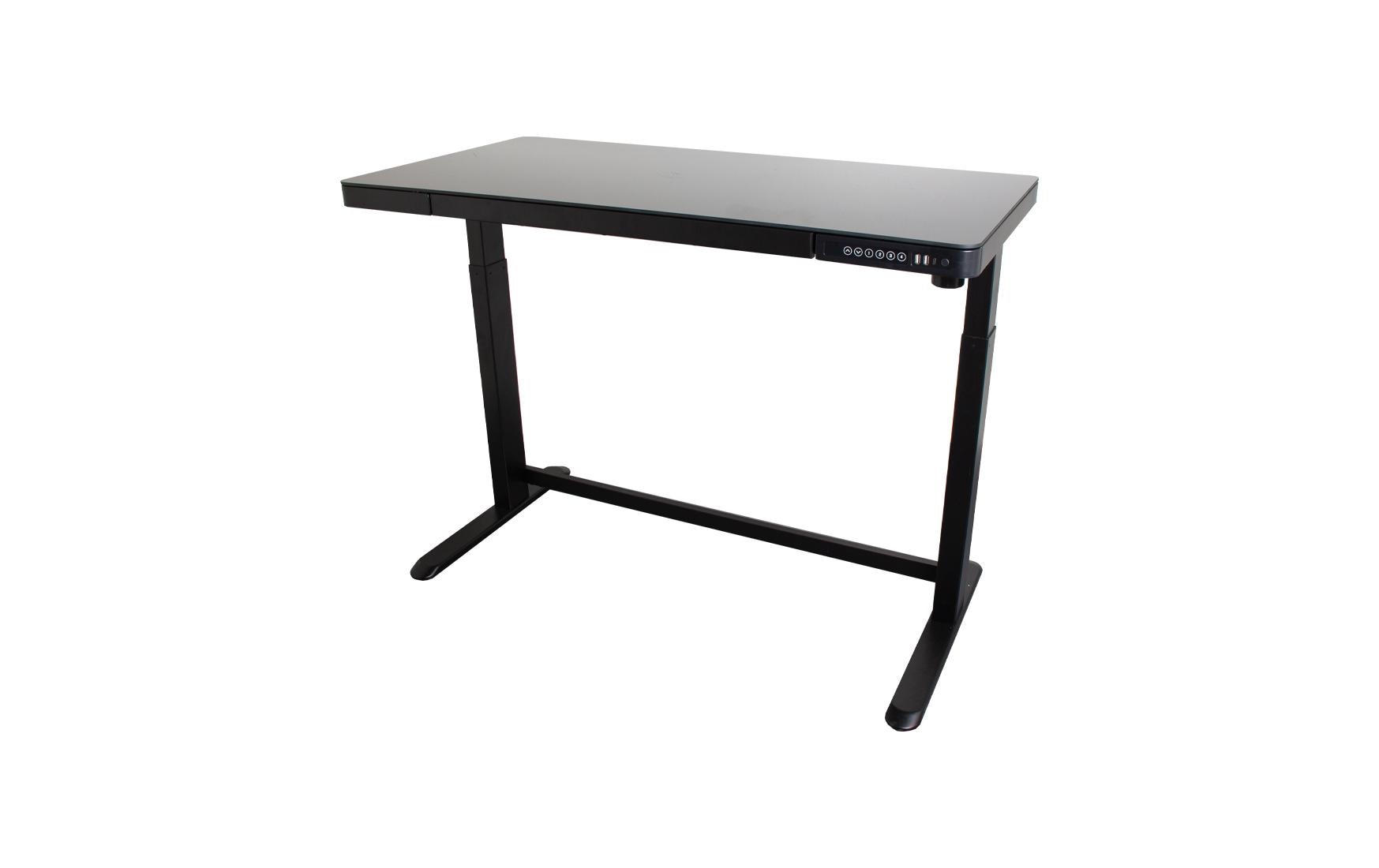 Contini Stehtisch – 60 × 121 cm – Schwarz – Höhenverstellbar