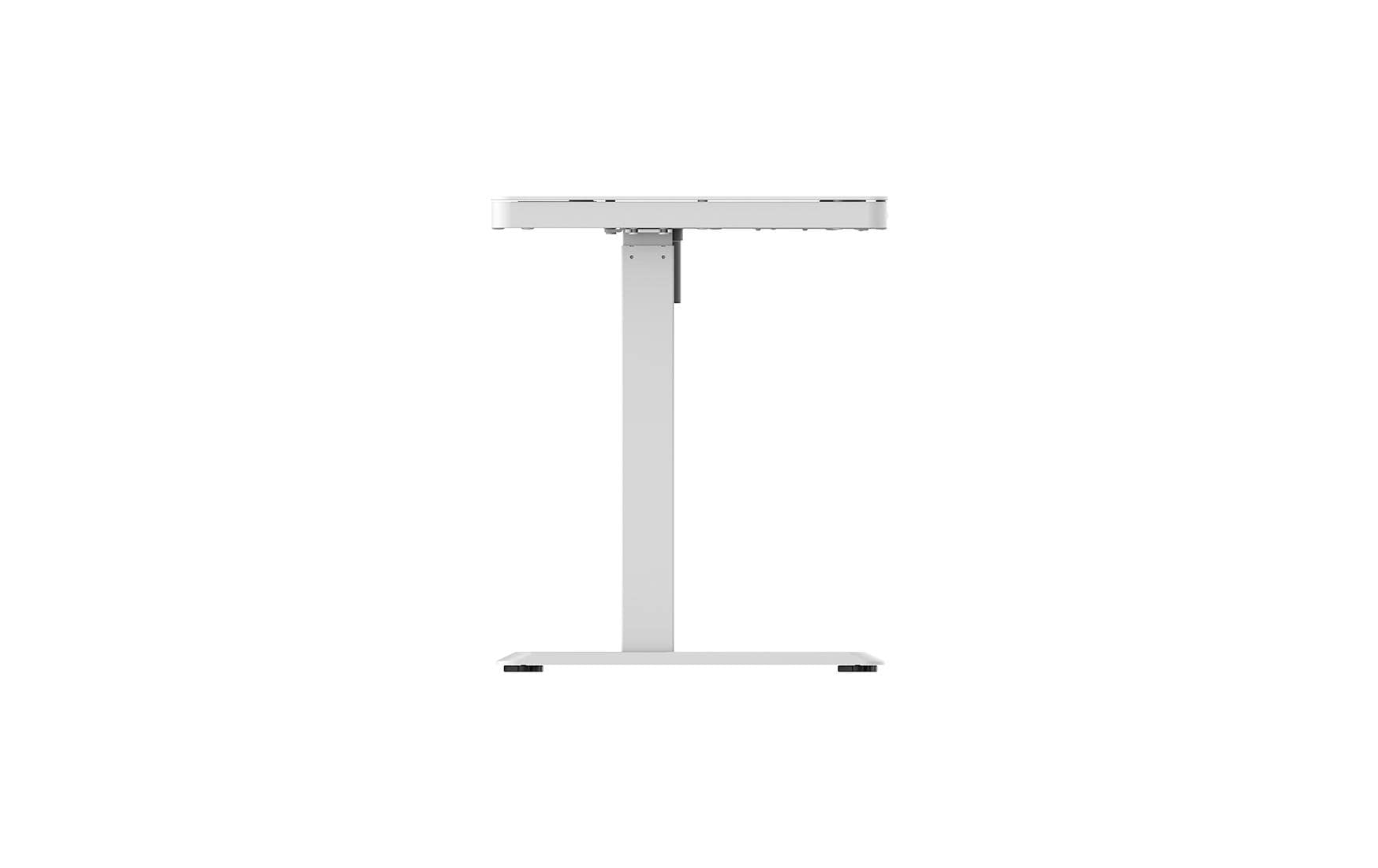 Contini Stehtisch – 120 × 60 × 121 cm – weiss – höhenverstellbar