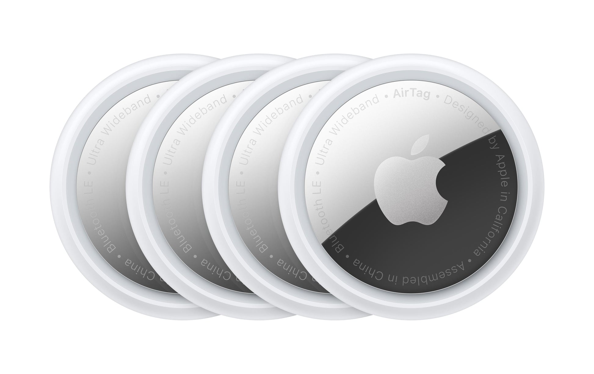 Apple Ortungsgerät AirTag – für Apple Find My-App, 31,9 × 31,9 × 8 mm, Weiss, 11 g