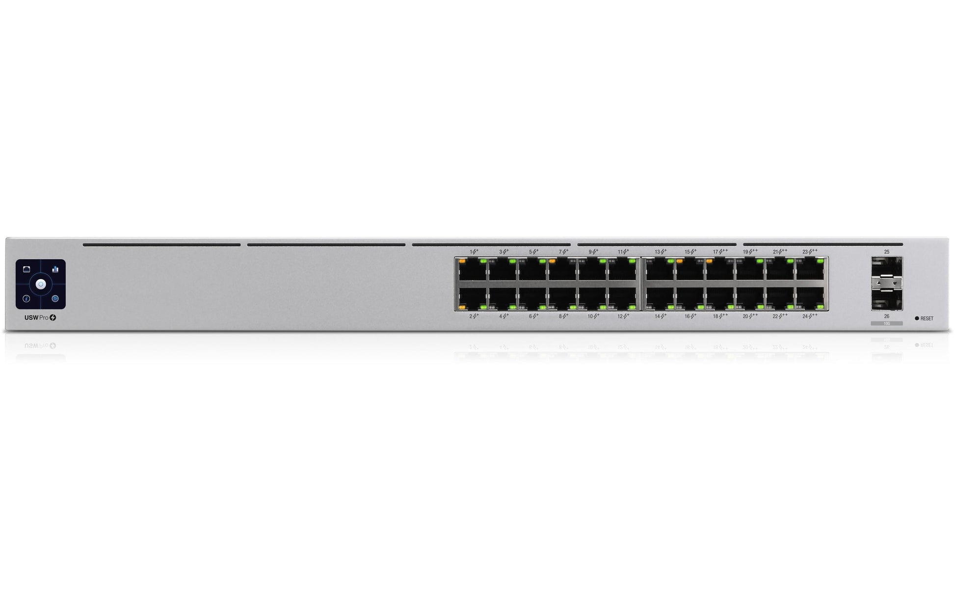 Ubiquiti UniFi USW-Pro-24-POE Gen 2 – Verwalteter L2/L3 Switch – 24× 1G, 2× SFP+, PoE+/PoE++, PoE-Budget 400 W