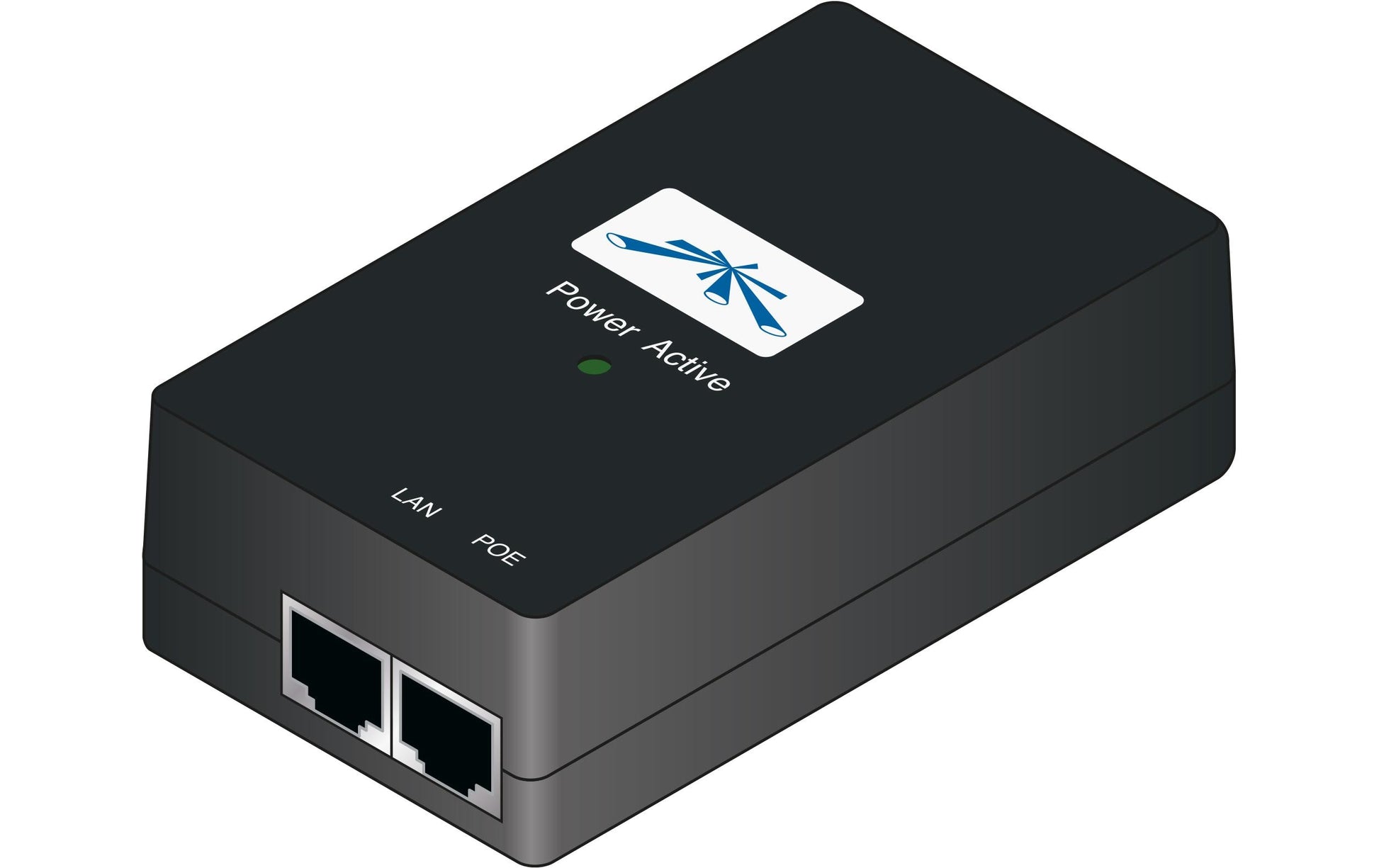 Ubiquiti POE-50-60W PoE-Injektor 60 W – Gigabit Ethernet, RJ-45×2 – für PoE-Geräte – Schwarz