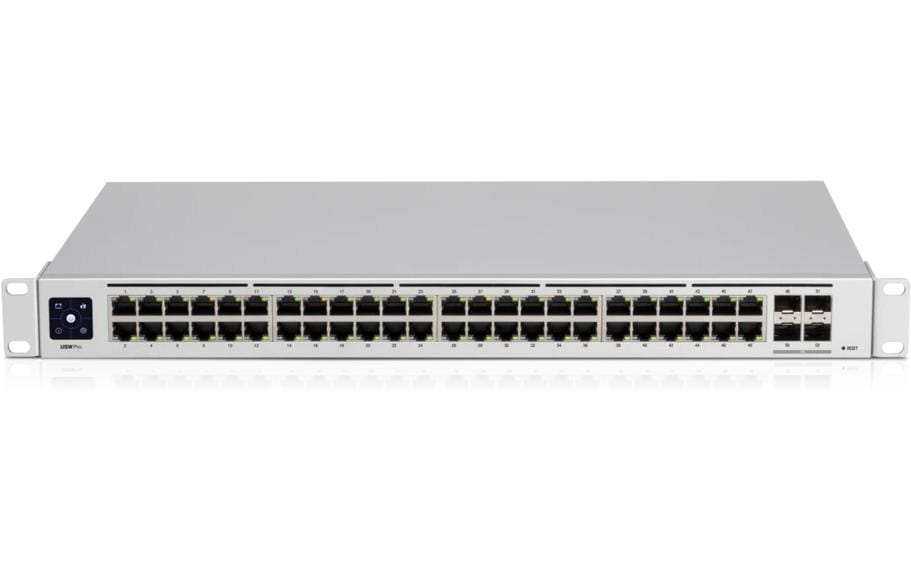 Ubiquiti UniFi USW-PRO-48 – Managed L2/L3 Switch – 48× 1G, 4× SFP+, 19", 1U