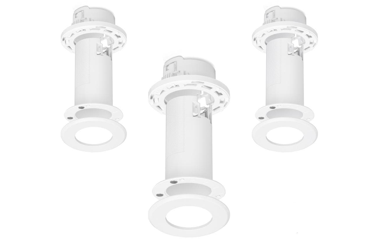 Ubiquiti FlexHD-CM-3 – WLAN-Zugangspunkt-Halterung (3er-Pack), Weiss, für UniFi FlexHD