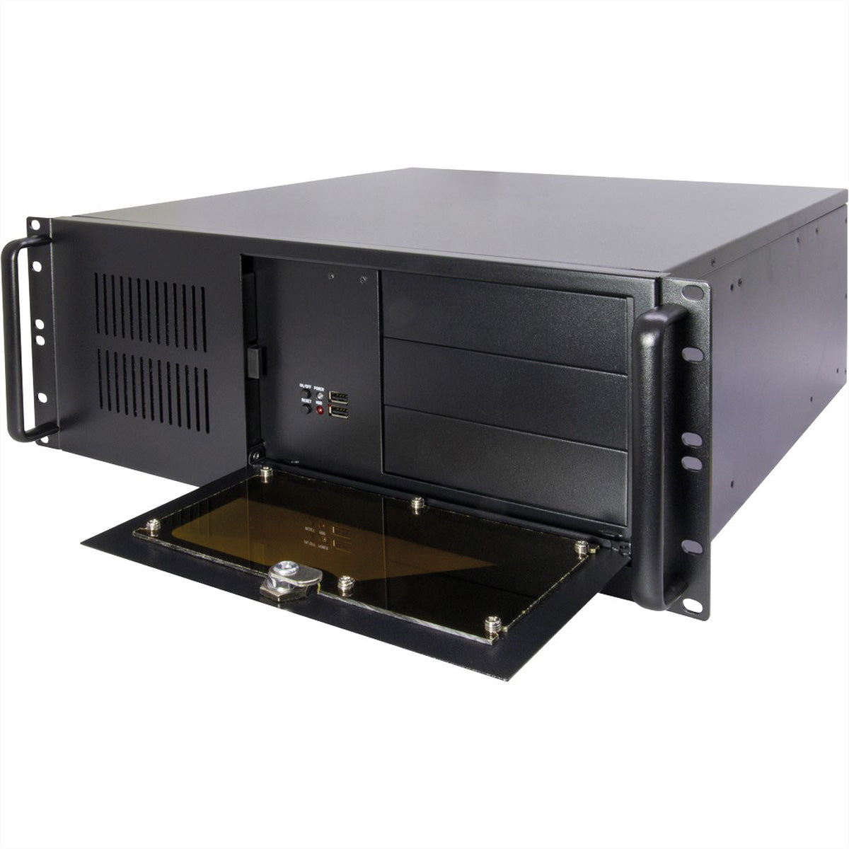 Inter-Tech 4U Rack – Industrie PC-Gehäuse, 485×483×178 mm
