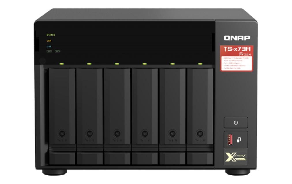QNAP TS-673A-8G NAS – 6 Bay