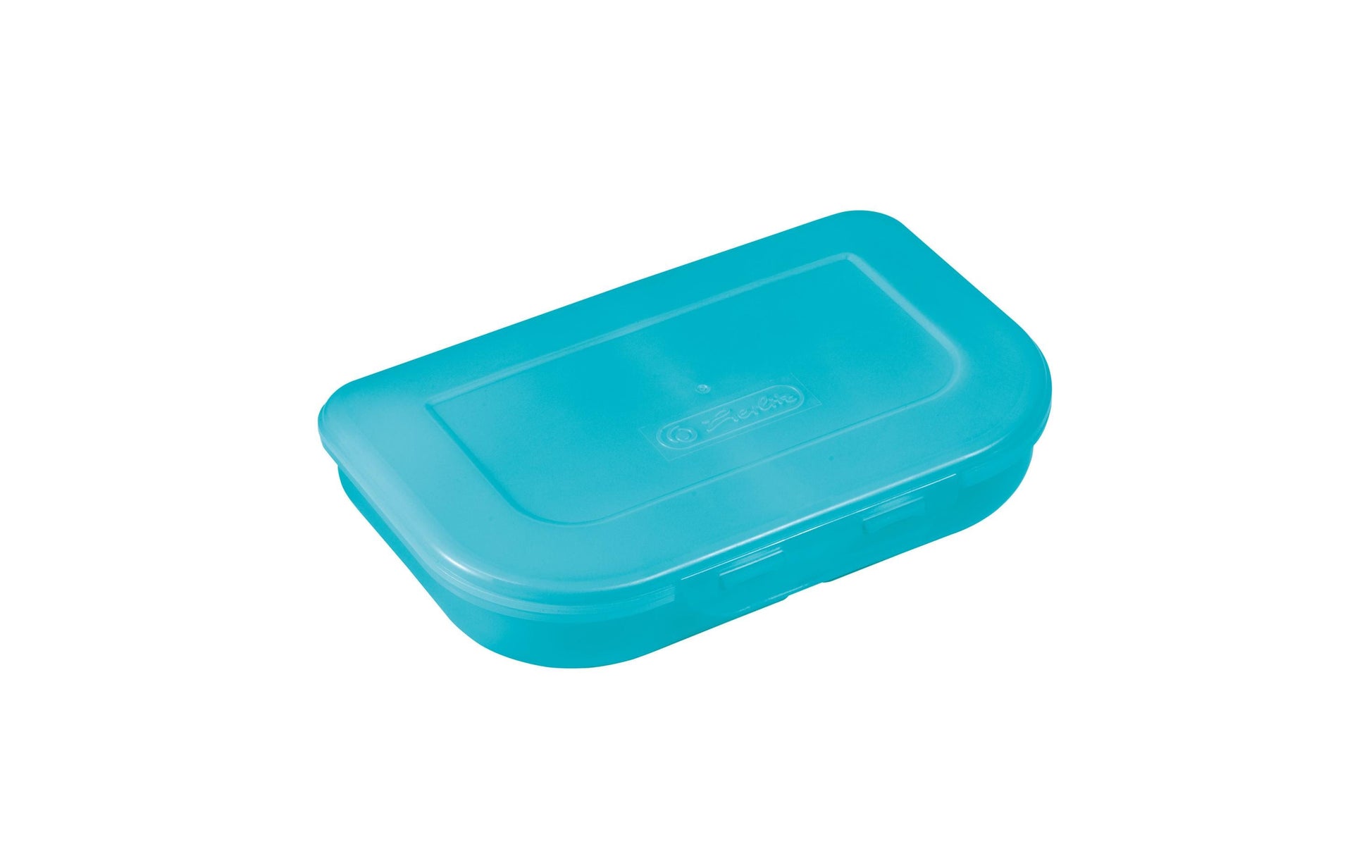 Herlitz Lunchbox, 23 × 15,5 × 4 cm, Kunststoff, 2 Fächer, türkis