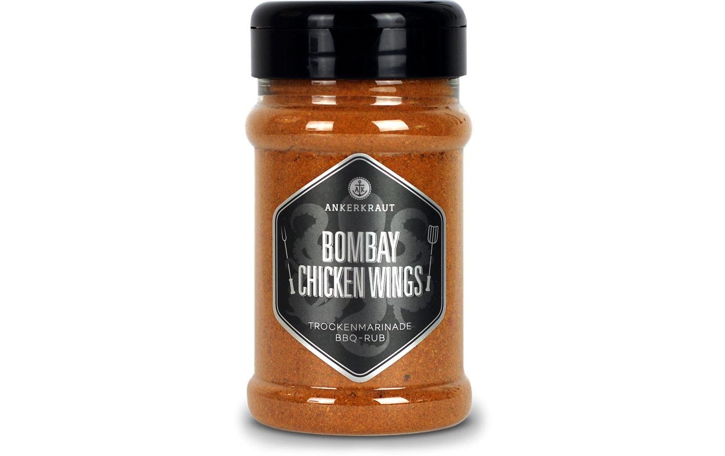 Ankerkraut Gewürzmischung Bombay Chicken Wings – 230 g