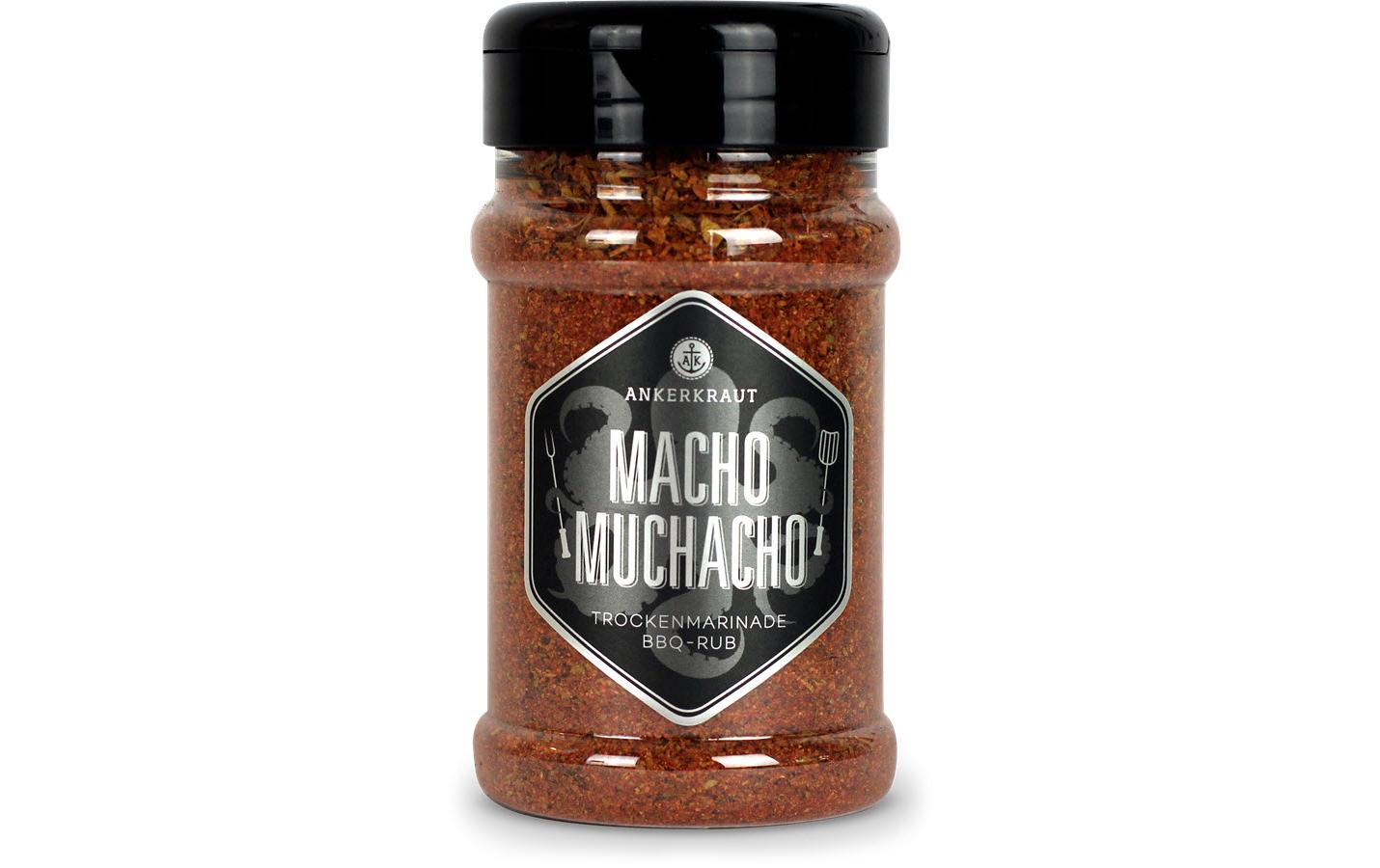 Ankerkraut Gewürzmischung Macho Muchacho mittelscharf – 200 g