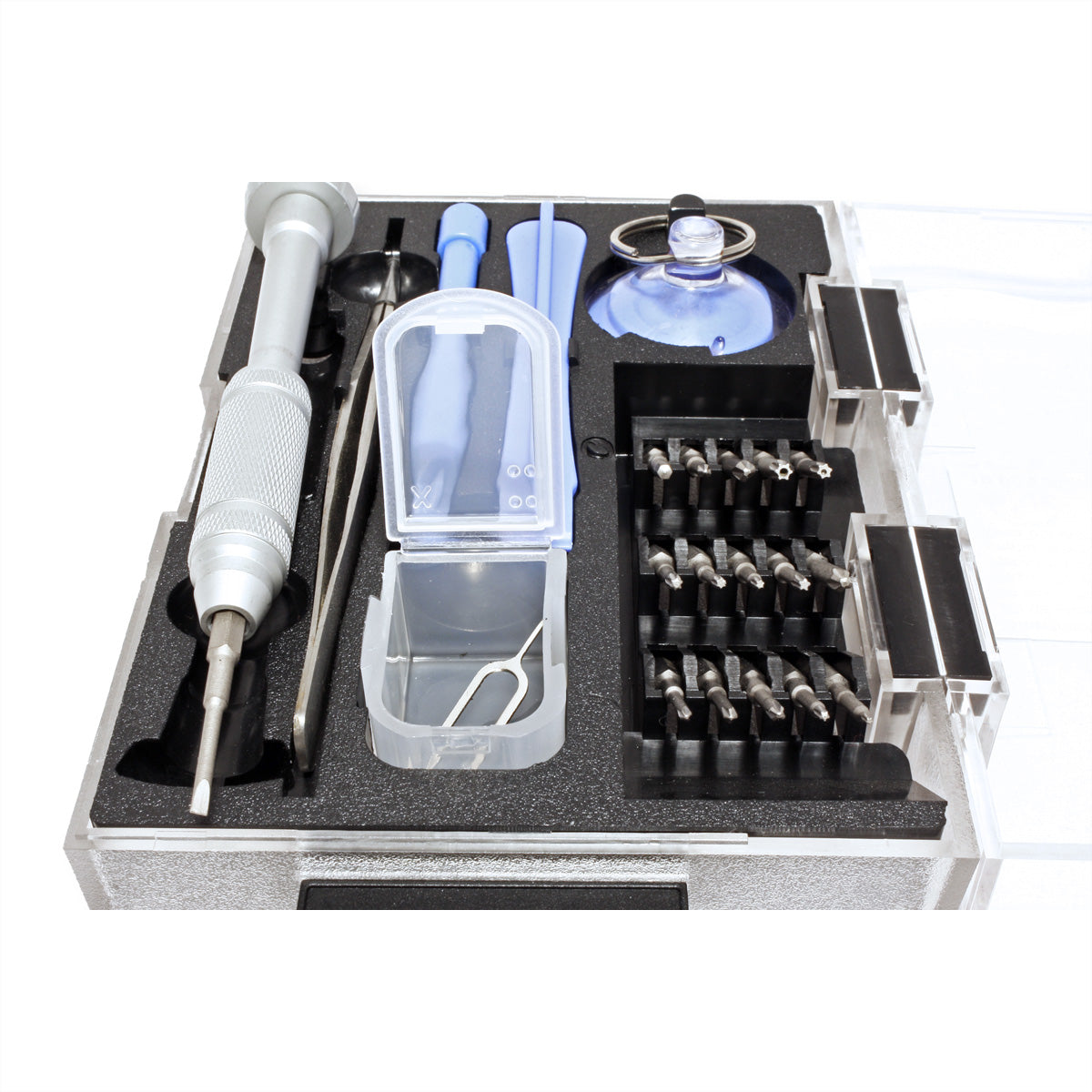 VALUE Elektronik-Reparaturset – Bits: Torx, Phillips, Pentalobe – für Laptop, Smartphone & Tablet – 24-teilig