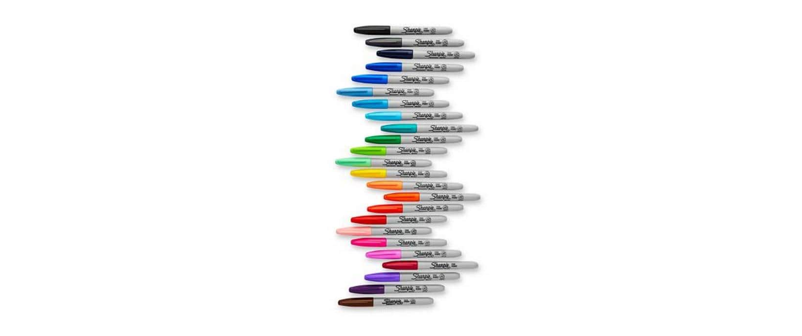 Sharpie Permanent Marker – mehrfarbig, 24er Pack