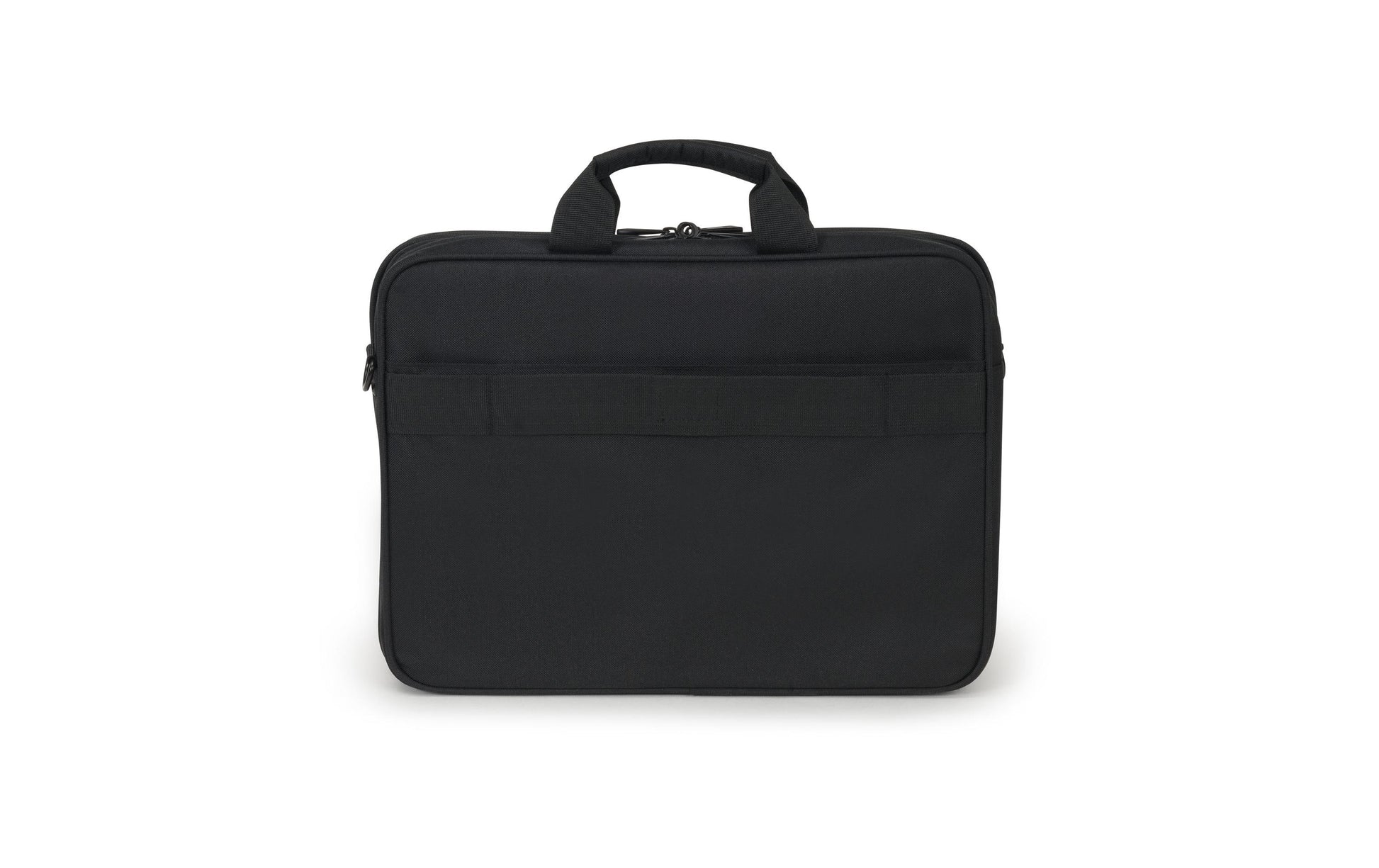 DICOTA Eco Top Traveller SCALE Notebook-Tasche bis 15,6" – Trolley-Band, aus recyceltem PET – Schwarz