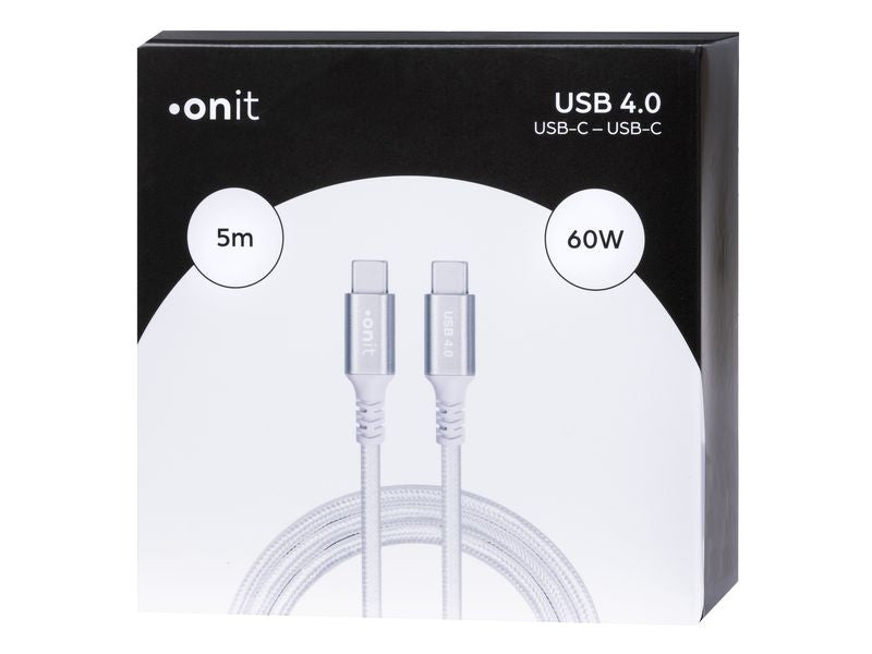 ONIT USB4-Kabel – Pro, 5 m, 10 Gbit/s