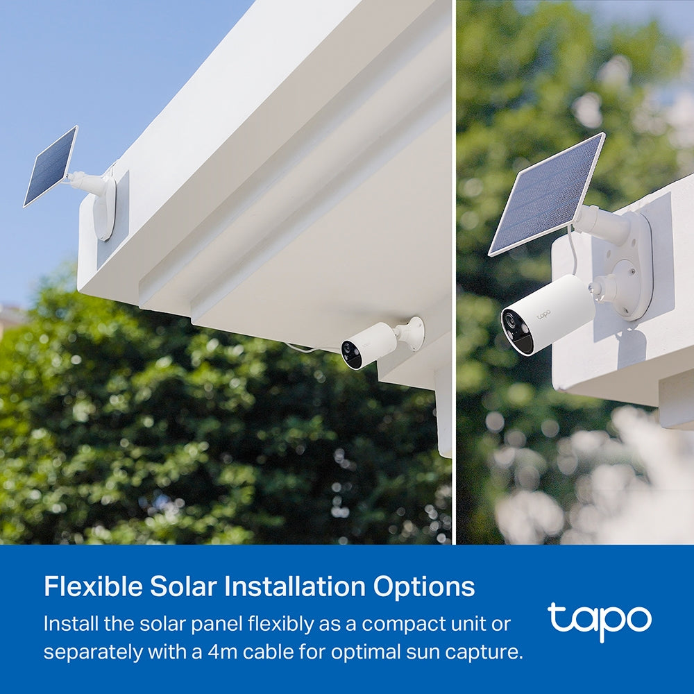 TP-Link Tapo A201 Solarpanel – 2,5 W, 5,2 V, USB, IP65 – für Tapo C400, C410, C420 und andere