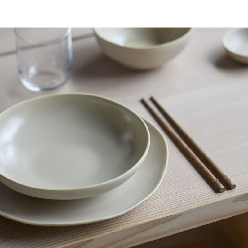 Villa Collection Frühstücks- & Dessertteller Shoku – Ø 20,0 cm, Steinzeug, spülmaschinenfest