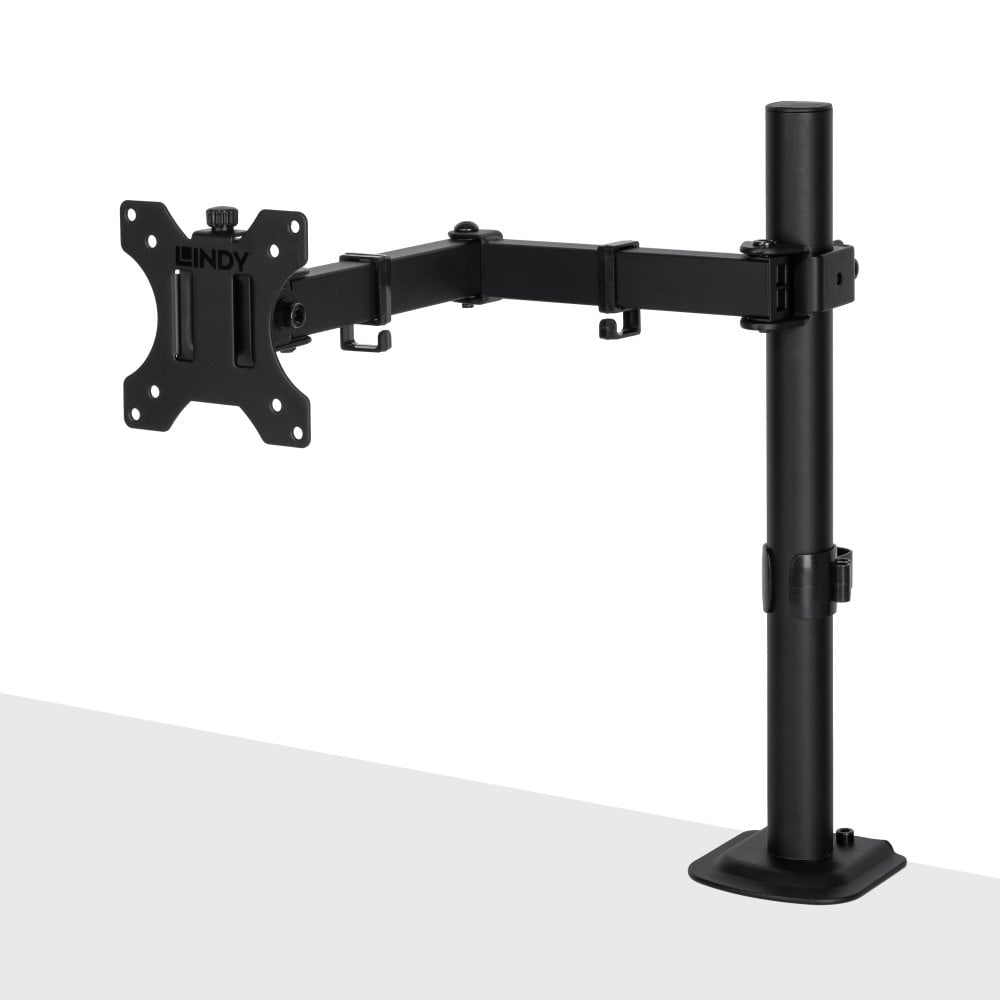 Lindy Einzelne verstellbare Display-Halterung – 8 kg, 75 × 75 / 100 × 100 mm