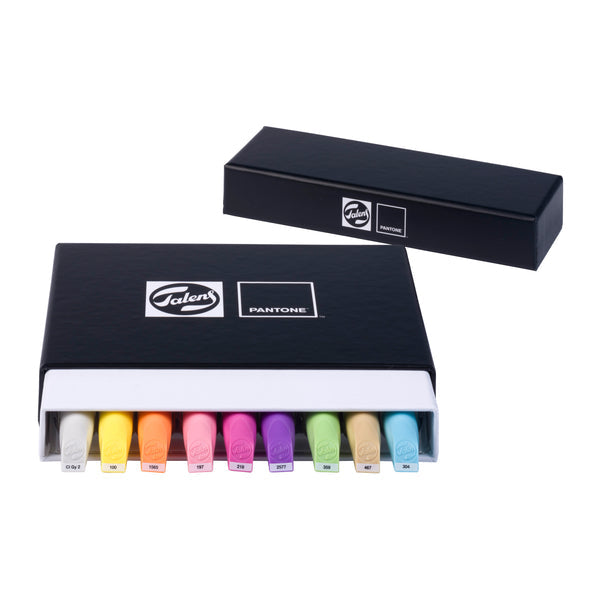 Talens Pantone Brush Pen Pastell – Doppelspitze, Keil/Pinsel, wasserfest, 9 Farben