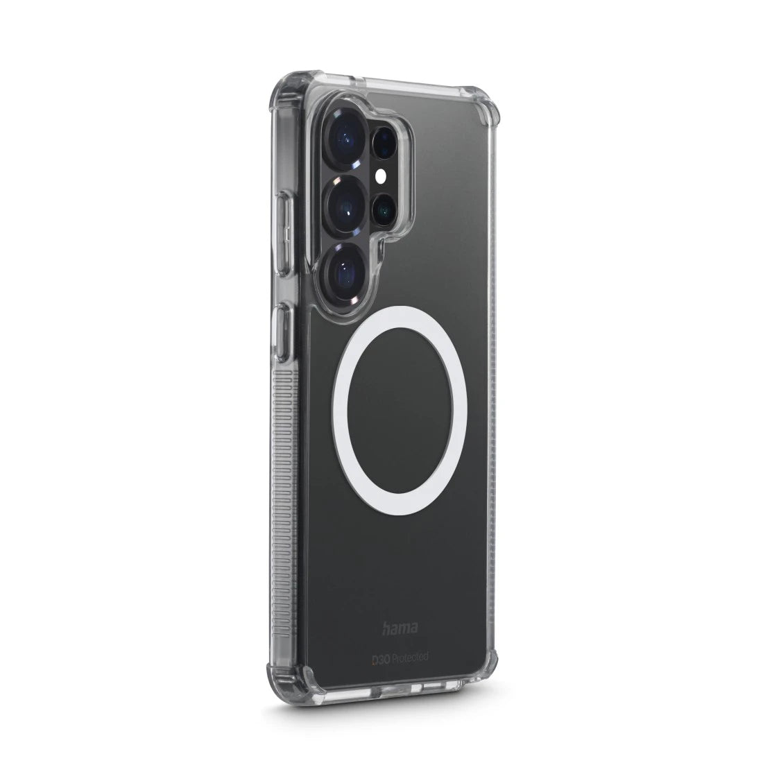 Hama Backcover – für Samsung Galaxy S26 Ultra, PC+TPU, Transparent, bis 3,5 m sturzsicher