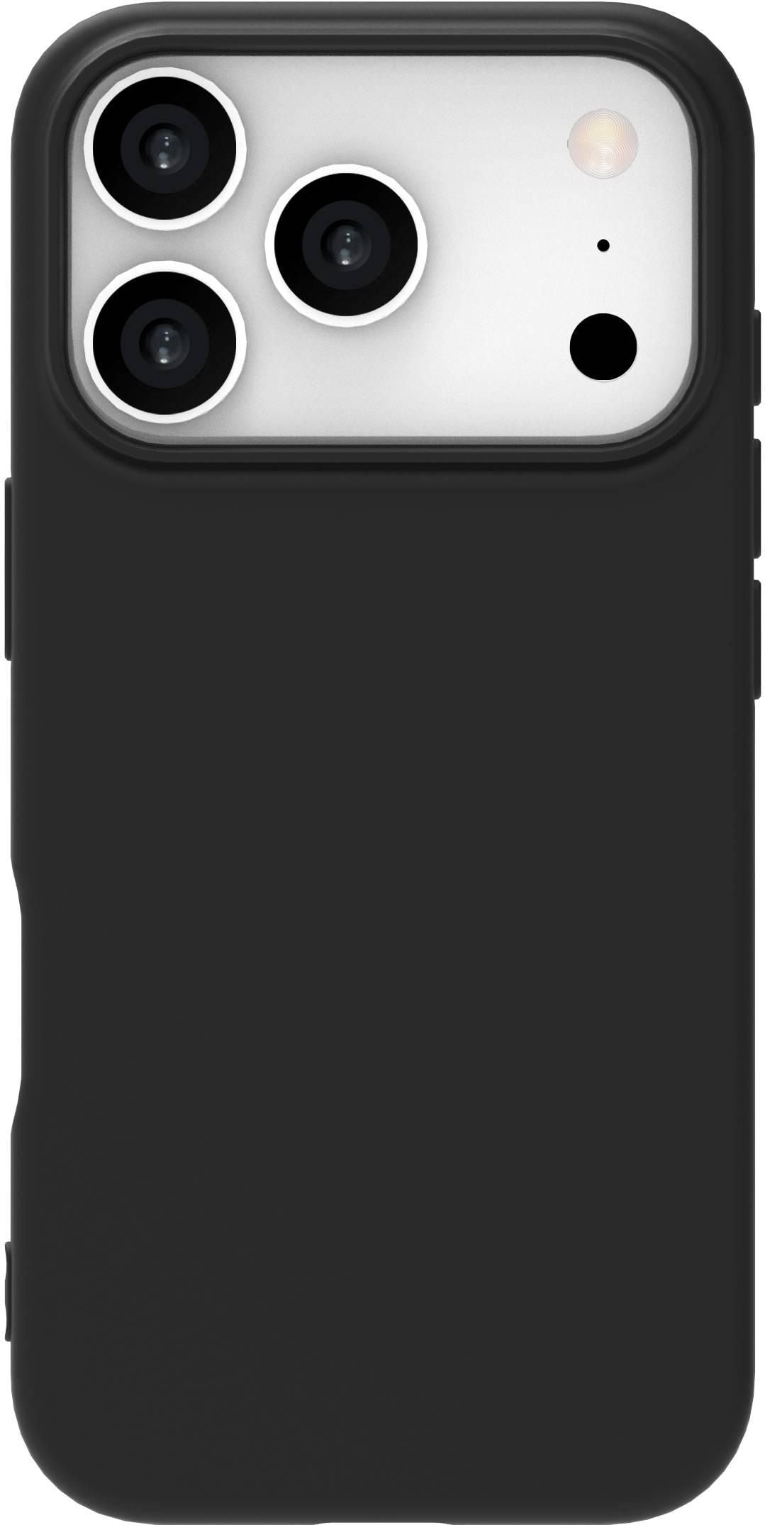 eSTUFF INFINITE Vienna Backcover – für Apple iPhone 17 Pro, MagSafe, TPU, Schwarz, bis 1,2 m sturzsicher