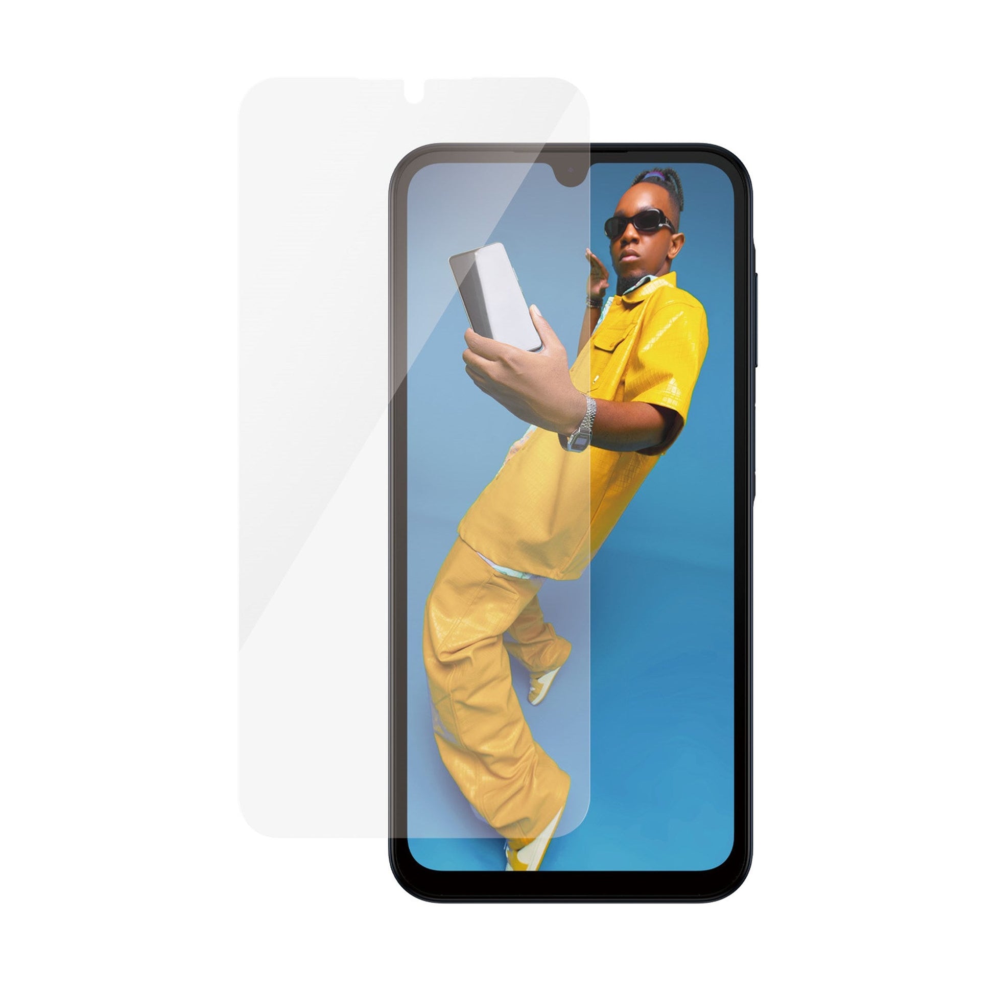 PanzerGlass Displayschutz (Folie), Ultra-Wide Fit – für Galaxy A15/A15 5G