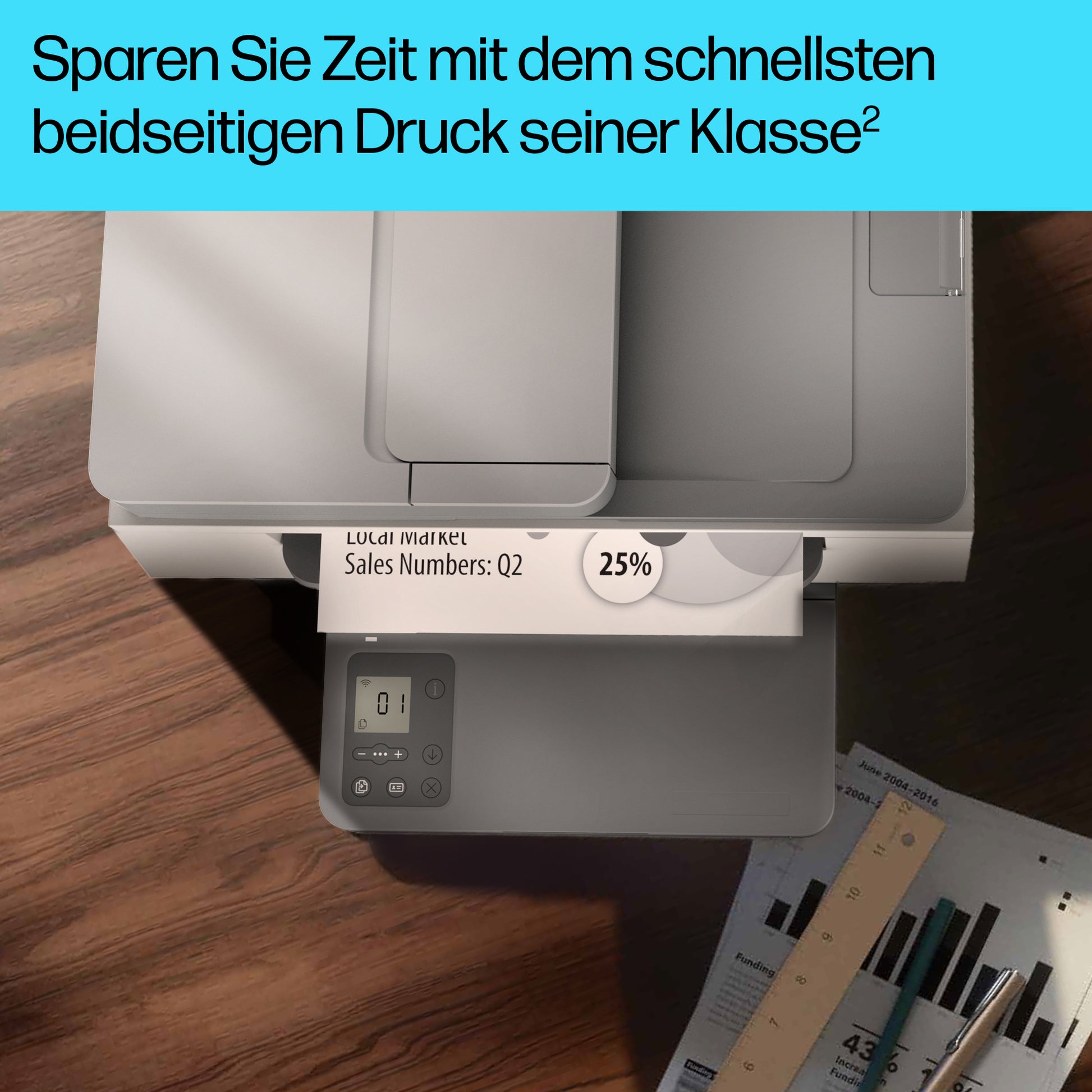 HP LaserJet MFP M234sdn – SW-Laser-Multifunktionsdrucker, A4, 3-in-1, Duplex, ADF, WLAN/LAN, AirPrint, Mopria