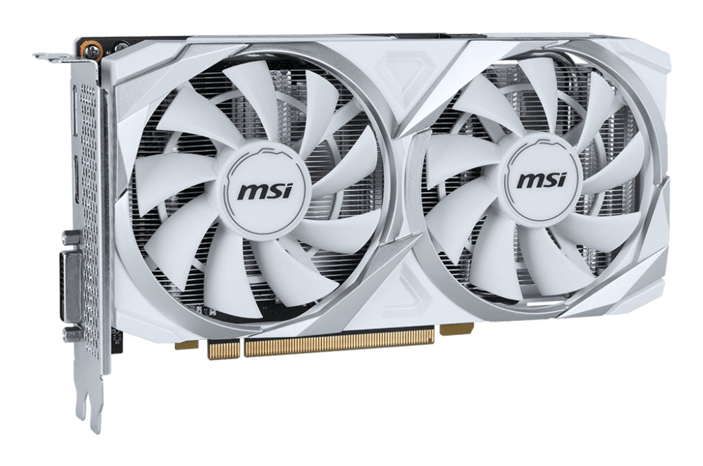 MSI Ventus 2X XS Weiss SFF – NVIDIA GeForce RTX 3050 8 GB