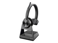 Poly Savi 7310 UC – Mono Headset – DECT, klappbares Mikrofon – schwarz – bis 13 h