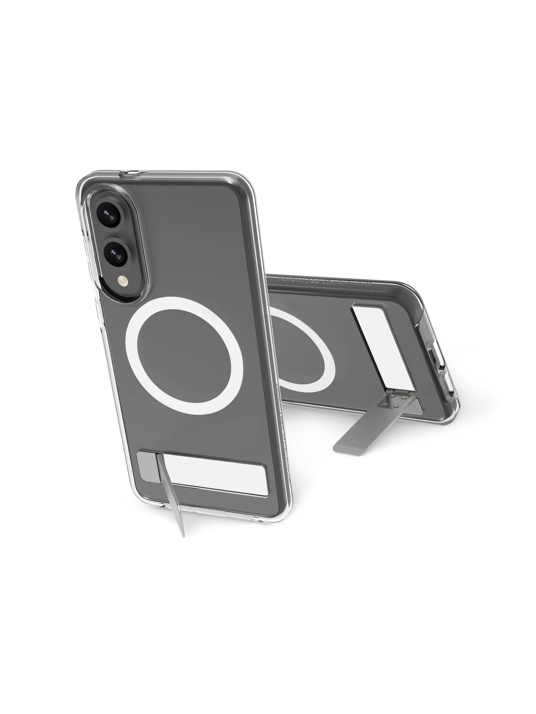dbramante1928 Backcover – für Samsung Galaxy S25 Edge, Transparent, Textmuster