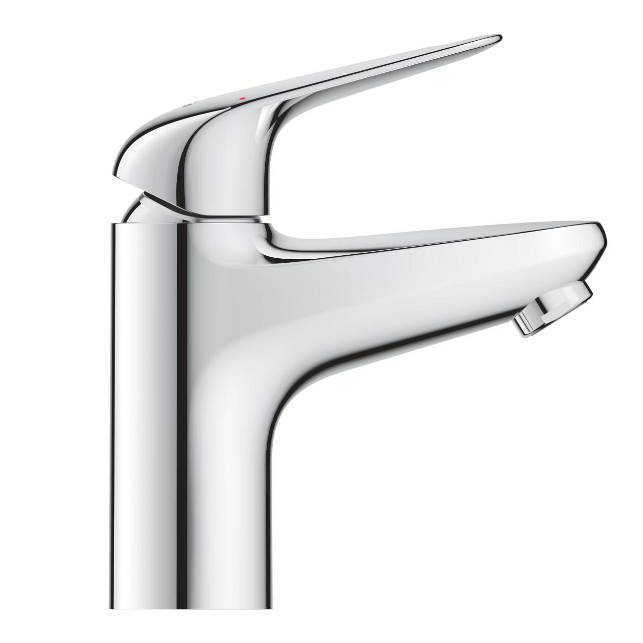 GROHE Swift Einhebelmischer S – Anschlussmass 1/2, 46 × 103 × 162 mm, Messing, Chrom, Einlochmontage