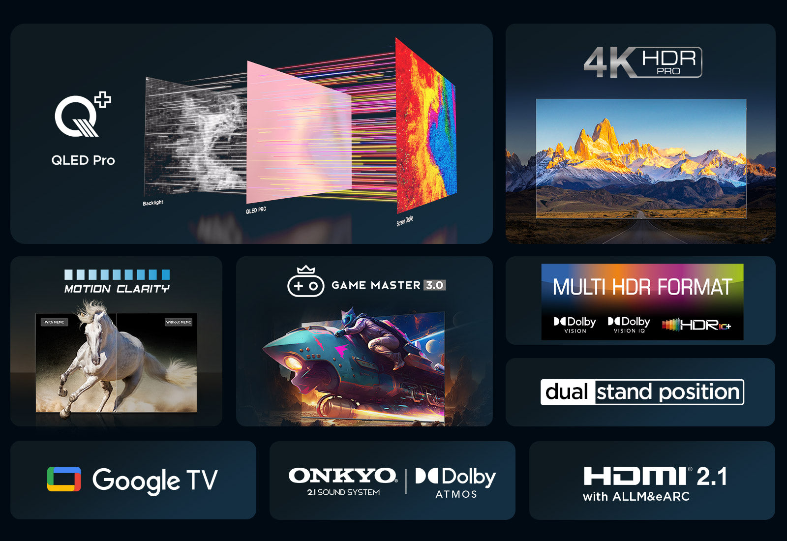TCL 65C655 – 65" QLED UHD 4K, Google TV, Dolby Vision (2024)