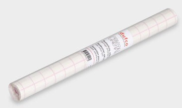 Dufco Klebefolie – glänzend, permanent, transparent – 62,0 × 300,0 cm