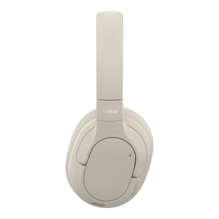 Belkin SoundForm Isolate – Over-Ear Kopfhörer – kabelgebunden – Sand