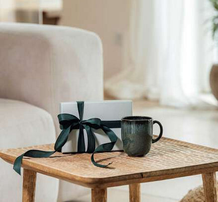 Villeroy & Boch Henkelbecher – 0,34 l, Steingut, Grün, 6 Stück