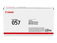 Canon Toner 057 – schwarz, 3100 Seiten – für Mono-Laserdrucker/Multifunktionsgeräte