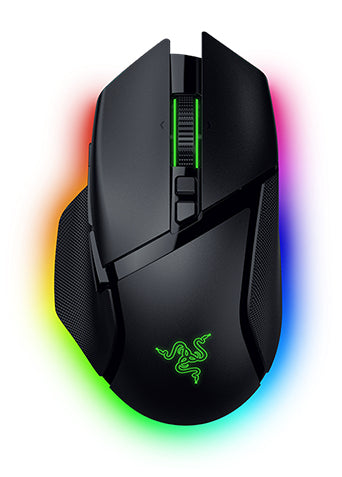 Razer Basilisk V3 Pro – Gaming-Maus – Kabellos (Bluetooth/2,4 GHz), 35000 DPI, RGB-Beleuchtung, rechts