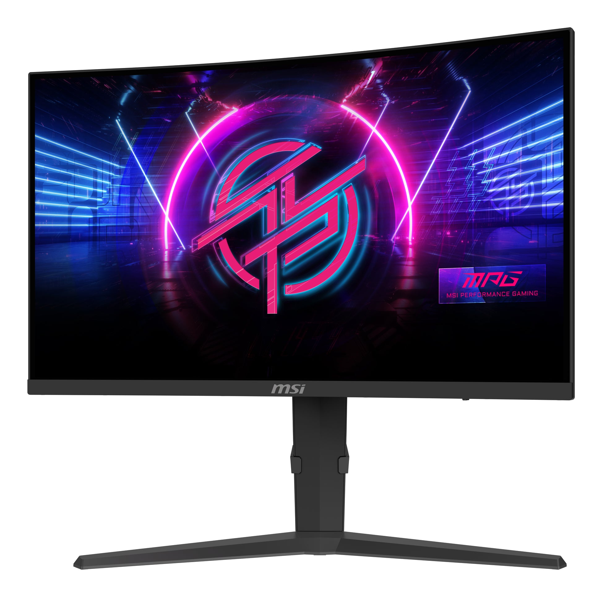 MSI MPG 275CQRXFDE – Monitor, 27" WQHD (2560 × 1440), VA, 240 Hz, 350 cd/m², Gebogen, USB-C, Schwarz