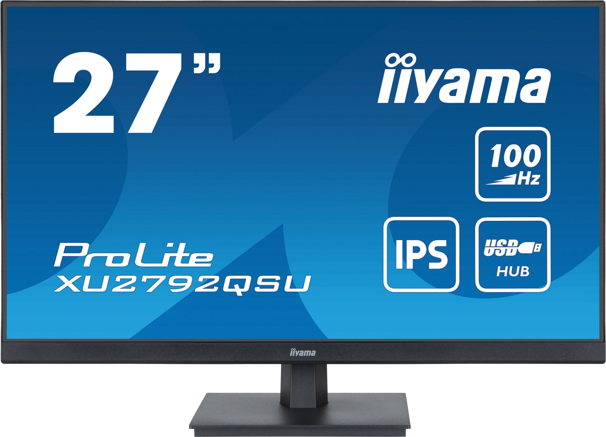 iiyama XU2792QSU-B6 – Monitor, 27" 2560 × 1440 (WQHD), IPS, 100 Hz, 250 cd/m²