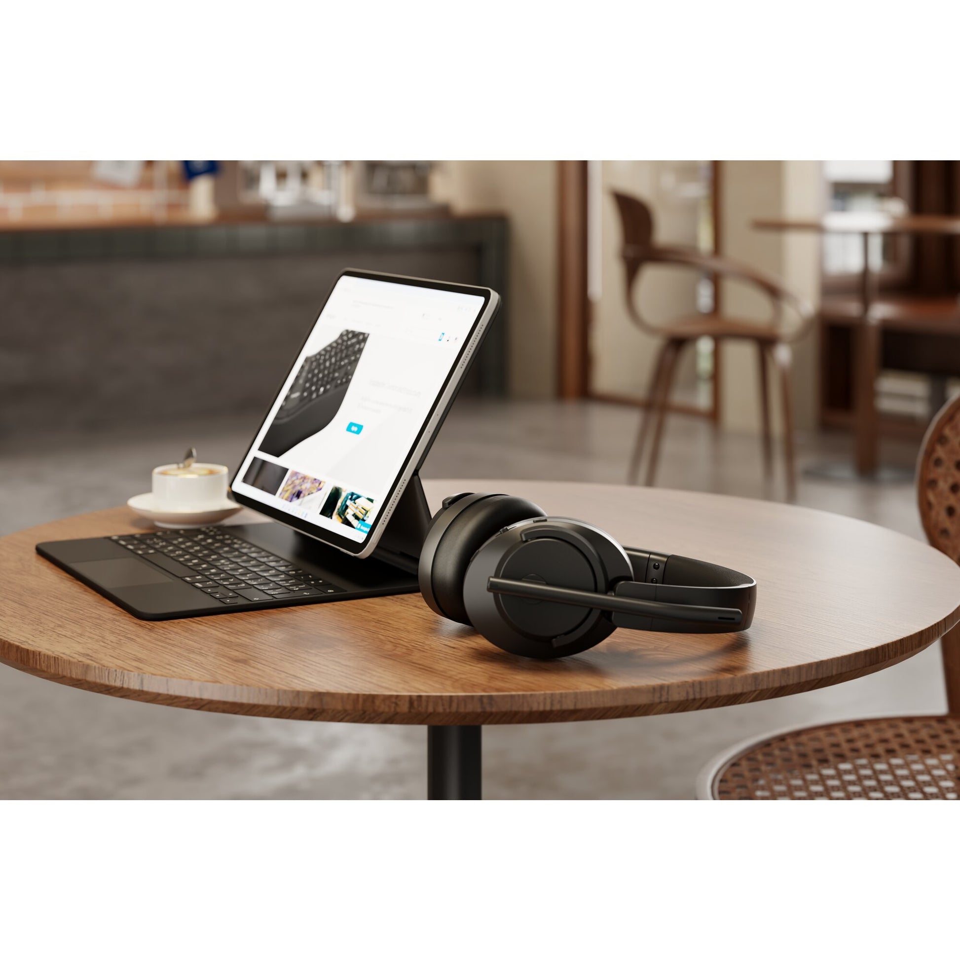 Kensington C3550 EQ Office-Headset – Over-Ear, Stereo, BT, ANC, BT 5.4
