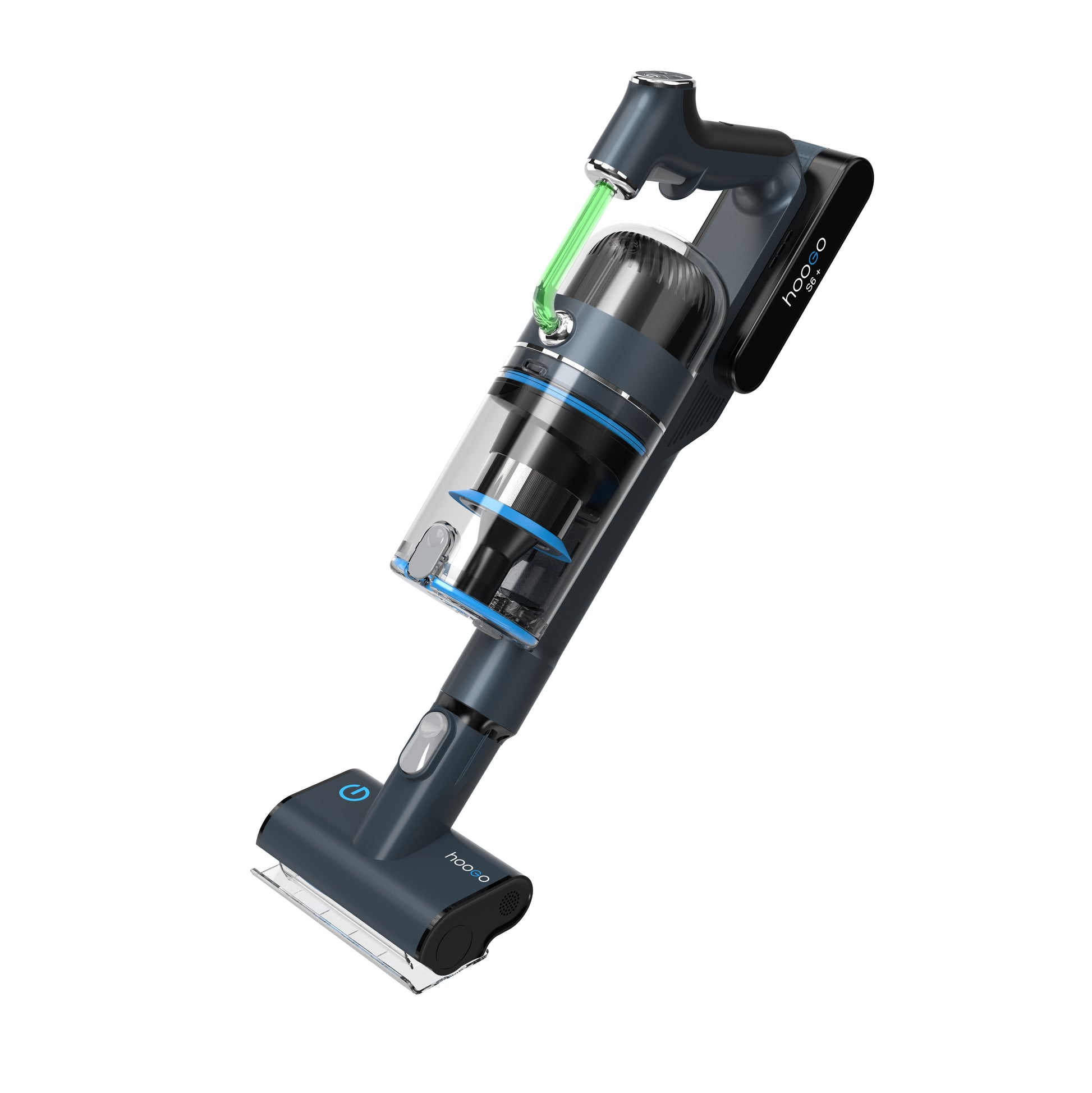 Hoogo Akkustaubsauger S6+, 2-in-1 – 50 min, 130 AW, Behälter 0,5 l