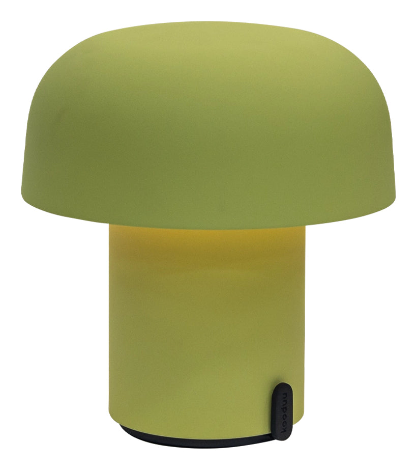 Kooduu Tischleuchte SENSA – LED, 60 lm, 2700 K, dimmbar, Akku – Moosgrün