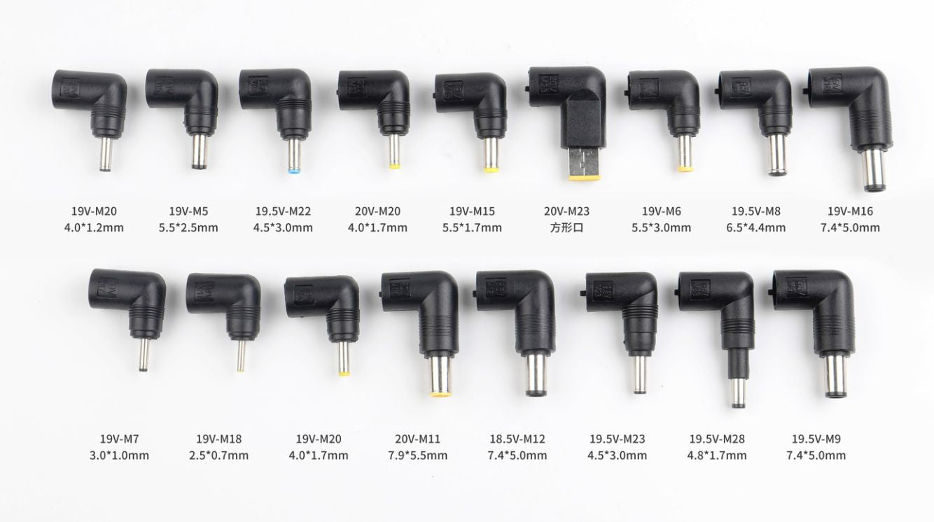 CoreParts MBXUN-90W-AC0001 Universal-Netzteil 90 W – USB 5 V/2 A, Mehrere Stecker (EU) – für Acer, Asus u. a.